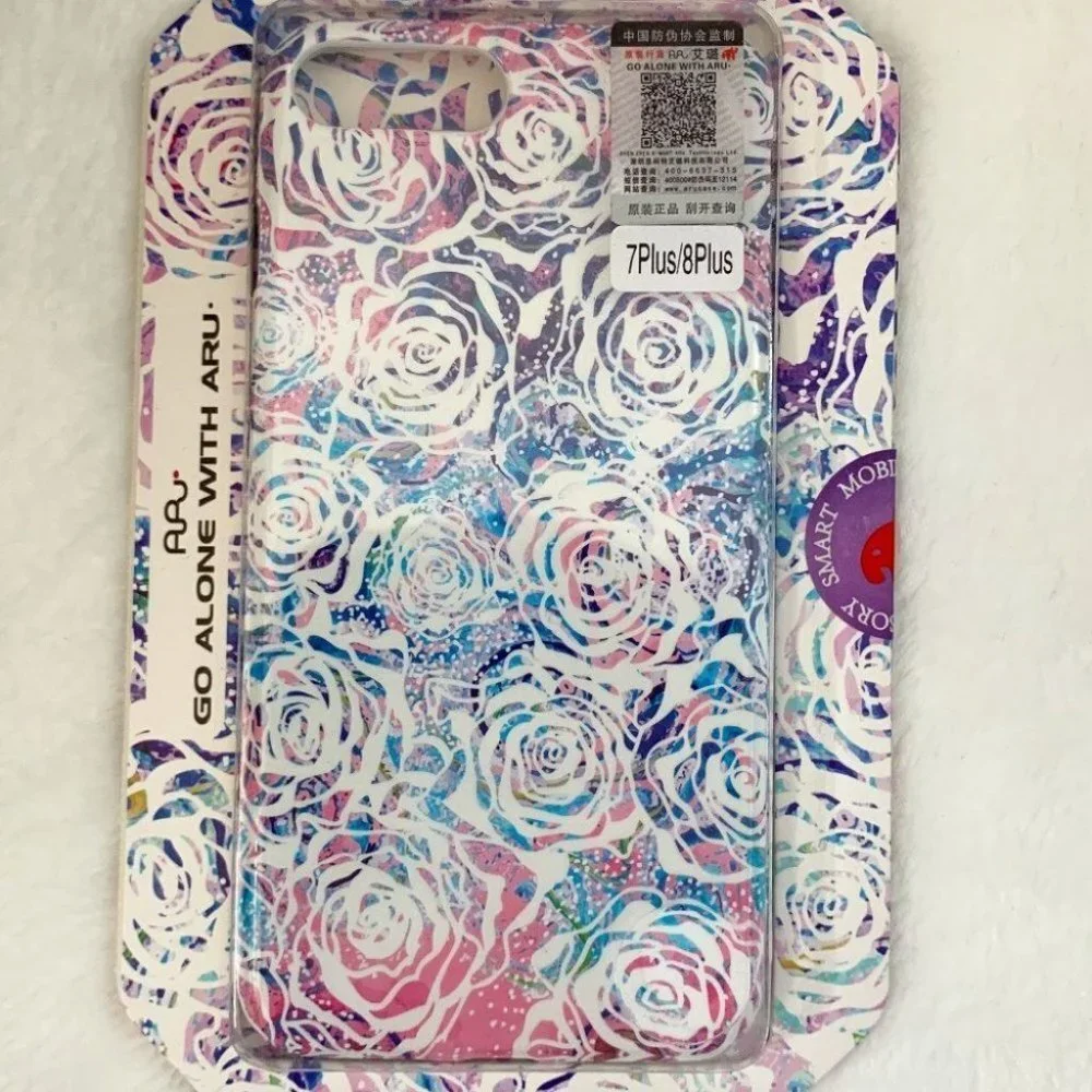iPhone 7 Plus / iPhone 8 Plus tpu gold stamp phone case